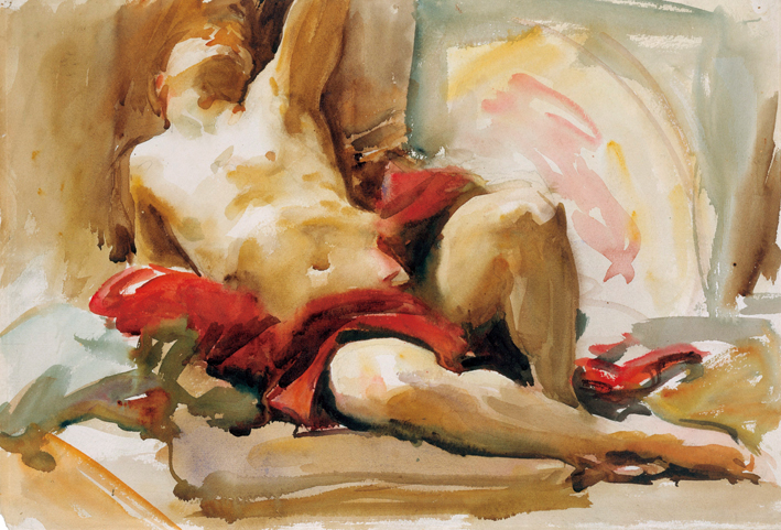  约翰·辛格·萨金特John Singer Sargent —— 水彩021